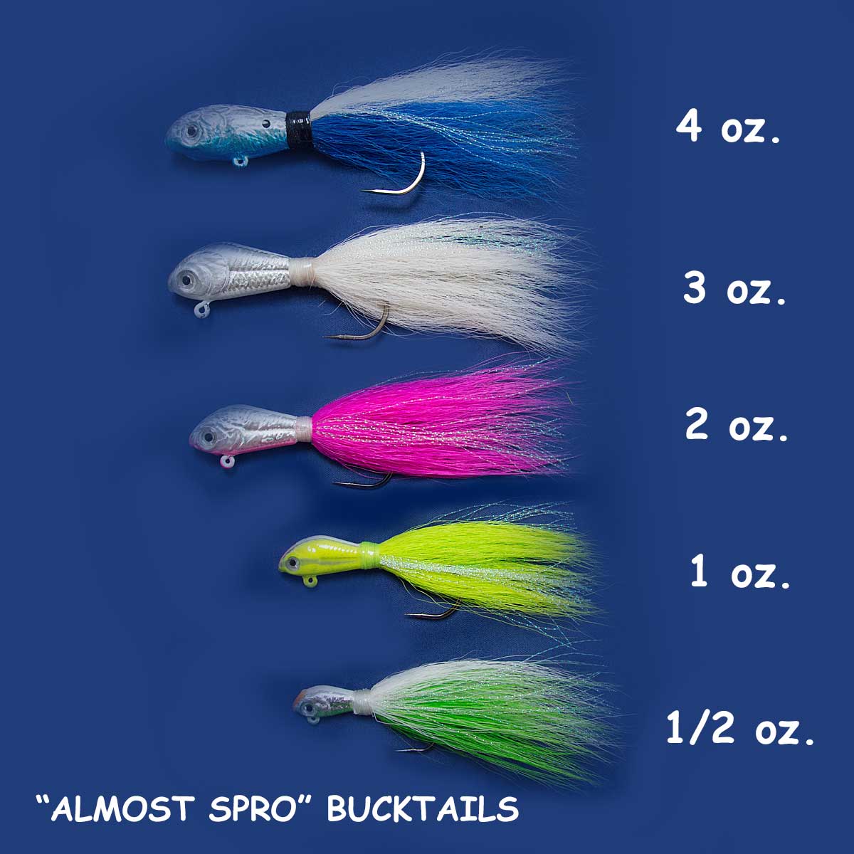 NEW!!! "Almost Spro" Bucktail Rigs